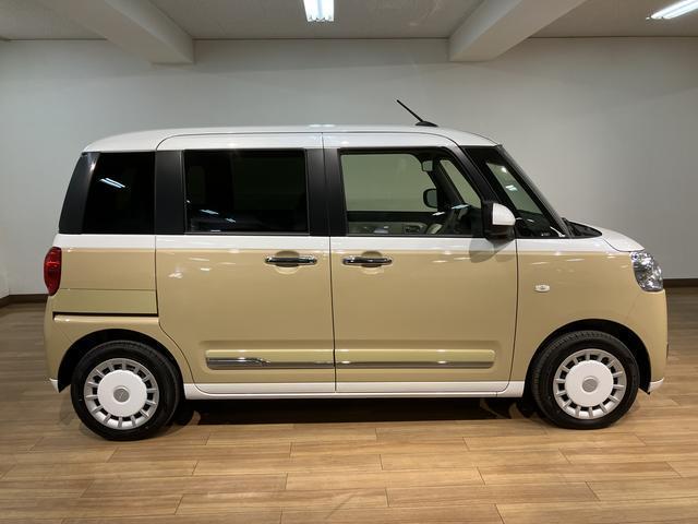 ムーヴキャンバスストライプスG 弊社元試乗車/25年ナビ/バックカメラ弊社元試乗車/ナビ25年モデル/バックカメラ/前席シートヒーター/LEDヘッドライト/両側電動スライドドア/コーナーセンサー/ホッとカップホルダー/プッシュボタンスタート/スマートキー(大阪府)の中古車