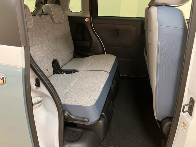 ムーヴキャンバスストライプスＧ　弊社元試乗車／２５年ナビ／バックカメラサポカーＳワイド適合　バックカメラ対応　ＵＳＢ接続端子　電動パーキングブレーキ　シートヒーター　両側オートスライドドア　Ｐスタート　ホッとカップホルダー　キーフリー（大阪府）の中古車