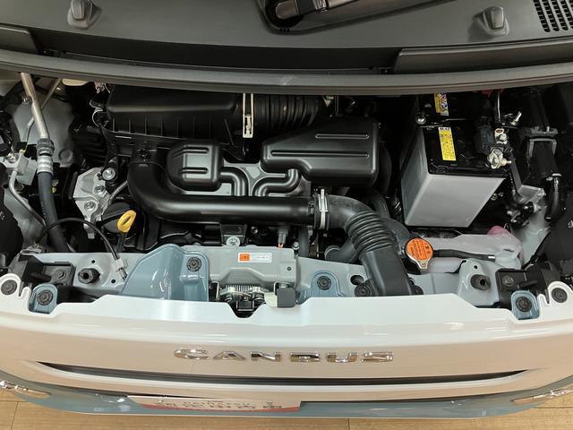 ムーヴキャンバスストライプスＧ　弊社元試乗車／２５年ナビ／バックカメラサポカーＳワイド適合　バックカメラ対応　ＵＳＢ接続端子　電動パーキングブレーキ　シートヒーター　両側オートスライドドア　Ｐスタート　ホッとカップホルダー　キーフリー（大阪府）の中古車