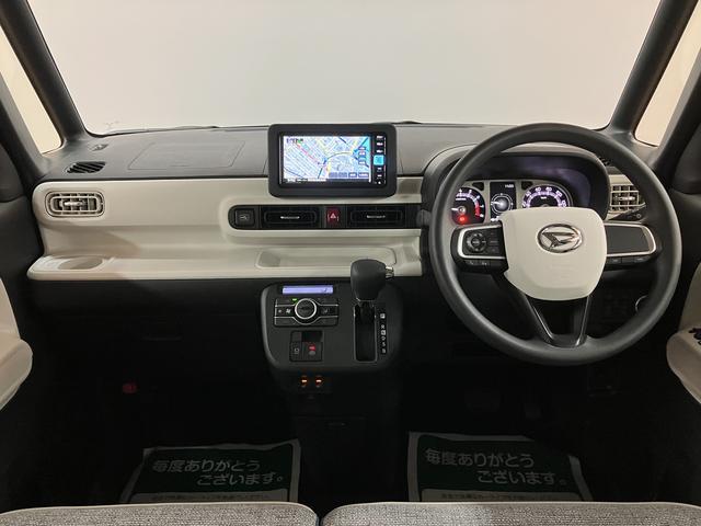 ムーヴキャンバスストライプスG 弊社元試乗車/25年ナビ/バックカメラサポカーSワイド適合 バックカメラ対応 USB接続端子 電動パーキングブレーキ シートヒーター 両側オートスライドドア Pスタート ホッとカップホルダー キーフリー(大阪府)の中古車