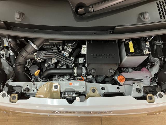 ムーヴキャンバスストライプスＧターボ　弊社元試乗車／２５年ナビ／バックカメラサポカーＳワイド適合　バックカメラ対応　ＵＳＢ接続端子　電動パーキングブレーキ　シートヒーター　両側オートスライドドア　Ｐスタート　ホッとカップホルダー　キーフリー（大阪府）の中古車