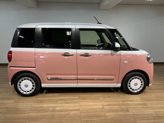 ムーヴキャンバスストライプスG 弊社元試乗車/25年ナビ/バックカメラサポカーSワイド適合/バックカメラ/USB接続端子/電動パーキングブレーキ シートヒーター/両側オートスライドドア/Pスタート/ホッとカップホルダー/キーフリー(大阪府)の中古車