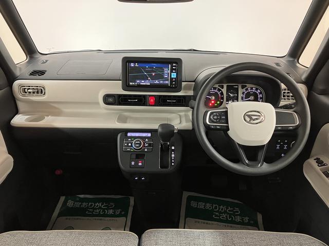 ムーヴキャンバスストライプスＧ　Ｒ７年式／２５年ナビ／バックカメラ／ドラレコサポカーＳワイド適合　バックカメラ対応　ＵＳＢ接続端子　電動パーキングブレーキ　シートヒーター　両側オートスライドドア　Ｐスタート　ホッとカップホルダー　キーフリー（大阪府）の中古車