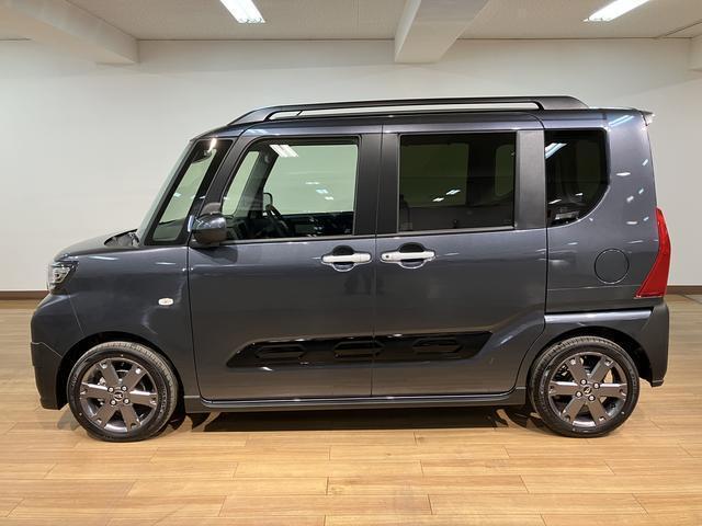 タントファンクロスターボリミテッド／令和７年／走行１２ｋｍ／ＥＴＣ新車保証継承／令和７年式／走行１２ｋｍ／オーディオレス／バックカメラ対応車／ＥＴＣ／クルーズコントロール／前席シートヒーター／両側パワースライドドア／ＬＥＤヘッドライト・フォグランプ／オートエアコン（大阪府）の中古車