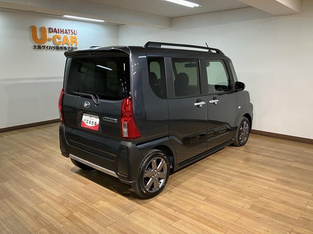 タントファンクロスターボリミテッド／令和７年／走行１２ｋｍ／ＥＴＣ新車保証継承／令和７年式／走行１２ｋｍ／オーディオレス／バックカメラ対応車／ＥＴＣ／クルーズコントロール／前席シートヒーター／両側パワースライドドア／ＬＥＤヘッドライト・フォグランプ／オートエアコン（大阪府）の中古車