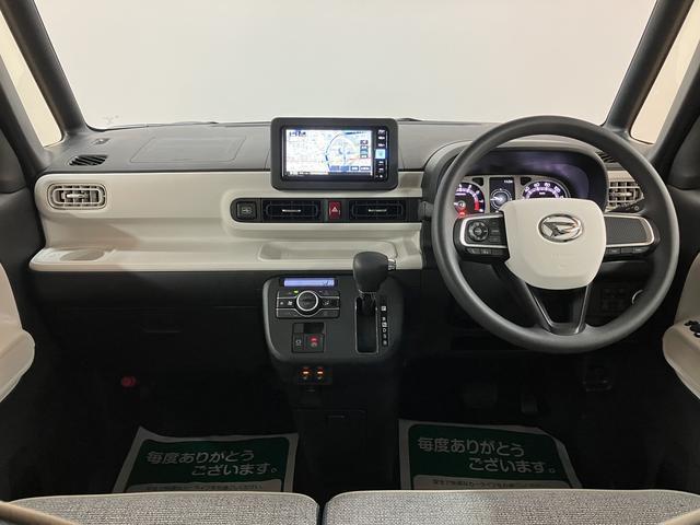 ムーヴキャンバスストライプスＧ　元弊社試乗車　サポカーＳワイド適合純正メモリーナビ・バックカメラ・ルーフキャリア・ＵＳＢ接続端子・　電動パーキングブレーキ・シートヒーター・両側電動スライドドア・電動パーキングブレーキ・ホッとカップホルダー・衝突回避軽減ブレーキ（大阪府）の中古車