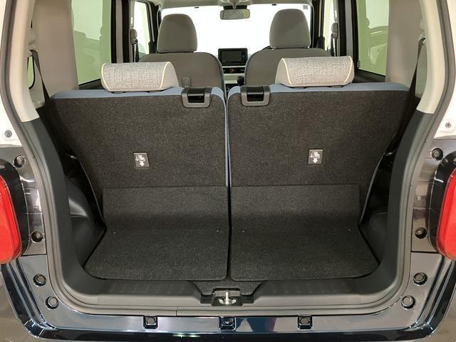 ムーヴキャンバスストライプスＧ　元弊社試乗車　サポカーＳワイド適合純正メモリーナビ・バックカメラ・ルーフキャリア・ＵＳＢ接続端子・　電動パーキングブレーキ・シートヒーター・両側電動スライドドア・電動パーキングブレーキ・ホッとカップホルダー・衝突回避軽減ブレーキ（大阪府）の中古車