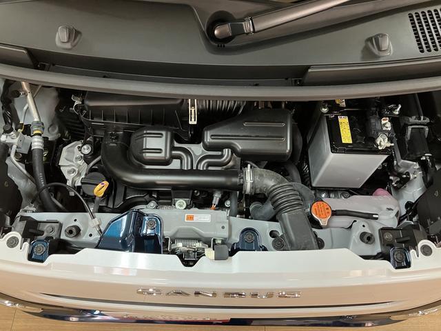 ムーヴキャンバスストライプスＧ　元弊社試乗車　サポカーＳワイド適合純正メモリーナビ・バックカメラ・ルーフキャリア・ＵＳＢ接続端子・　電動パーキングブレーキ・シートヒーター・両側電動スライドドア・電動パーキングブレーキ・ホッとカップホルダー・衝突回避軽減ブレーキ（大阪府）の中古車