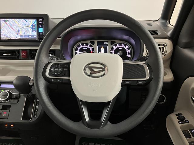 ムーヴキャンバスストライプスG 弊社元試乗車/25年モデルナビ/バックカメラサポカーSワイド適合 バックカメラ対応 USB接続端子 電動パーキングブレーキ シートヒーター 両側オートスライドドア Pスタート ホッとカップホルダー キーフリー(大阪府)の中古車