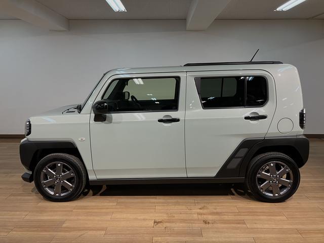 タフトＧターボダーククロムベンチャー　弊社元試乗車／ＡＣＣスカイフィールトップ　アダプティブクルーズコントロール　ＬＥＤヘッド／フォグ　運／助シートヒーター　プッシュボタンスタート　キーフリー　電動パーキングブレーキ　バックカメラ　１５インチアルミホイール（大阪府）の中古車