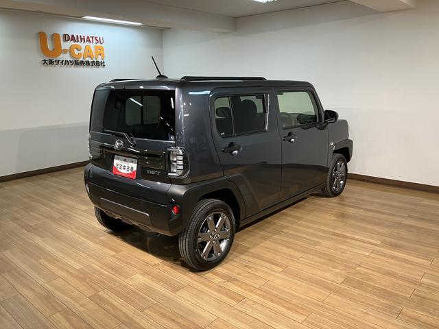 タフトG ダーククロムベンチャー 弊社元試乗車/Bカメラスカイフィールトップ アダプティブクルーズコントロール LEDヘッドライト/フォグ シートヒーター プッシュボタンスタート キーフリー 電動パーキングブレーキ バックカメラ 15インチアルミホイール(大阪府)の中古車