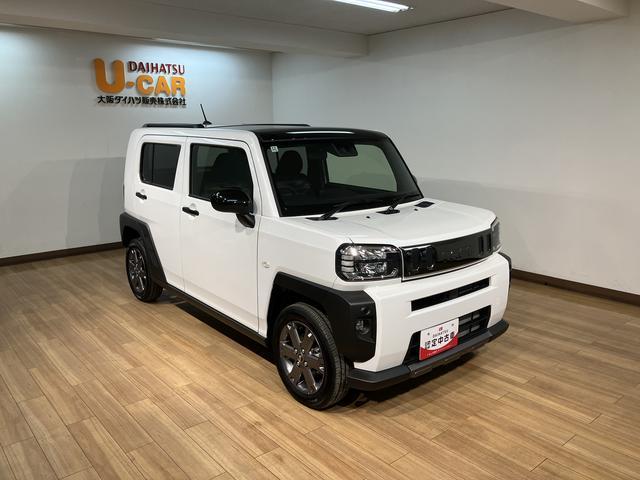 タフトＧ　ダーククロムベンチャー　弊社元試乗車／Ｂカメラスカイフィールトップ　アダプティブクルーズコントロール　ＬＥＤヘッド／フォグ　運／助シートヒーター　プッシュボタンスタート　キーフリー　電動パーキングブレーキ　バックカメラ　１５インチアルミホイール（大阪府）の中古車