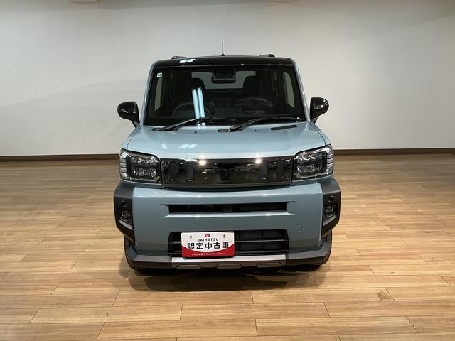 タフトＧターボ　ダーククロムベンチャー／弊社元試乗車／ＡＣＣスカイフィールトップ　アダプティブクルーズコントロール　ＬＥＤヘッド／フォグ　運／助シートヒーター　プッシュボタンスタート　キーフリー　電動パーキングブレーキ　バックカメラ　１５インチアルミホイール（大阪府）の中古車