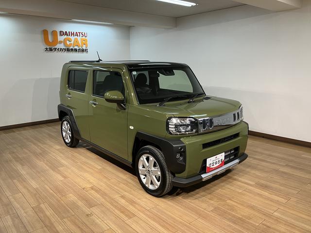 タフトＧターボ　クロムベンチャー　弊社元試乗車／ＡＣＣ／Ｂカメラスカイフィールトップ　アダプティブクルーズコントロール　ＬＥＤヘッド／フォグ　運／助シートヒーター　プッシュボタンスタート　キーフリー　電動パーキングブレーキ　バックカメラ　１５インチアルミホイール（大阪府）の中古車