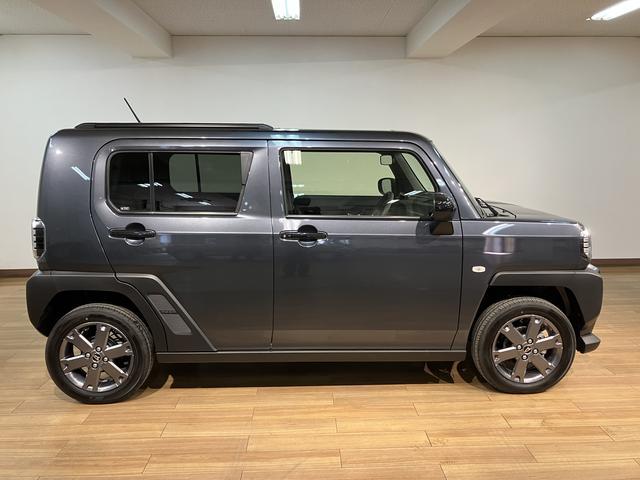 タフトGターボ クロムベンチャー 弊社元試乗車/ACC/Bカメラスカイフィールトップ アダプティブクルーズコントロール LEDヘッド/フォグ 運/助シートヒーター プッシュボタンスタート キーフリー 電動パーキングブレーキ バックカメラ 15インチアルミホイール(大阪府)の中古車