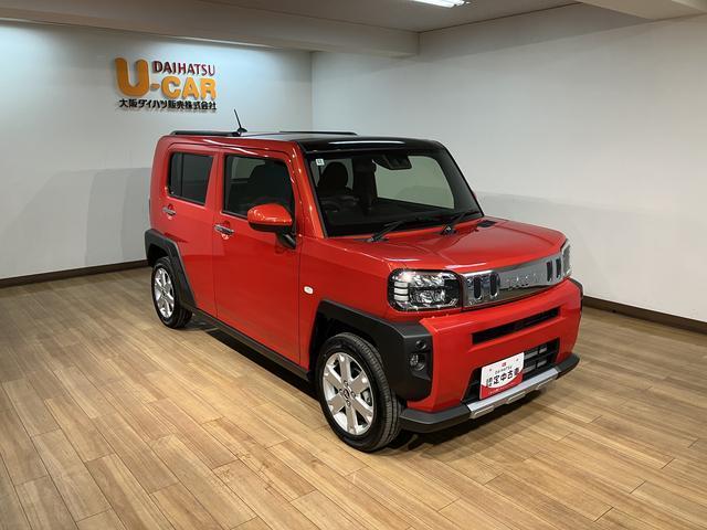 タフトGターボ クロムベンチャー 弊社元試乗車/ACC/Bカメラスカイフィールトップ/アダプティブクルーズコントロール/LEDヘッド/フォグ/前席シートヒーター/プッシュボタンスタート/キーフリー /電動パーキングブレーキ/バックカメラ/15インチアルミホイール(大阪府)の中古車