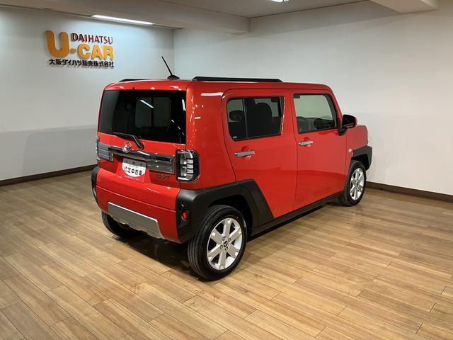 タフトGターボ クロムベンチャー 弊社元試乗車/ACC/Bカメラスカイフィールトップ/アダプティブクルーズコントロール/LEDヘッド/フォグ/前席シートヒーター/プッシュボタンスタート/キーフリー /電動パーキングブレーキ/バックカメラ/15インチアルミホイール(大阪府)の中古車