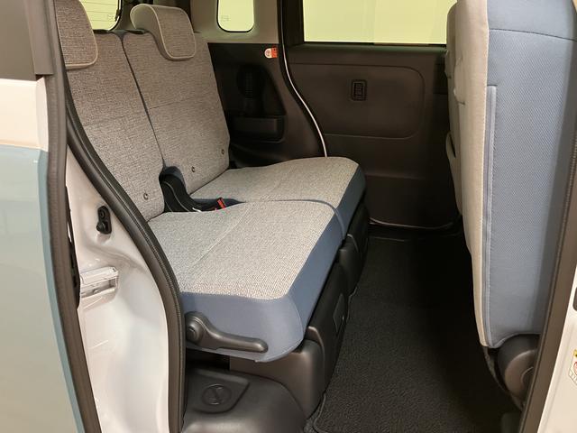 ムーヴキャンバスストライプスＧターボ　２５年モデルナビ／Ｂカメラ／ＡＣＣ走行無制限１年保証　両側電動スライドドア　アダプティブクルーズコントロール　前後コーナーセンサー　前席シートヒーター　ホッとカップホルダー　オートマチックハイビーム　ＬＥＤヘッドライト　スマートキー（大阪府）の中古車