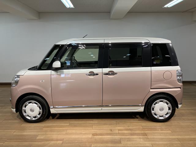 ムーヴキャンバスXリミテッドメイクアップ SAIII ナビ/Bカメラ/ETCスマートアシストIII ハロゲンヘッドライト ナビ バックカメラ ETC ドラレコ 両側電動スライドドア 電動格納ミラー 盗難防止セキュリティアラーム(大阪府)の中古車