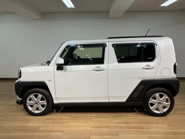 タフトG ナビ/パノラマカメラ/FRドラレコ/ETCスカイフィールトップ LEDヘッド/フォグ 運/助シートヒーター プッシュボタンスタート キーフリー 電動パーキングブレーキ バックカメラ 15インチアルミホイール(大阪府)の中古車