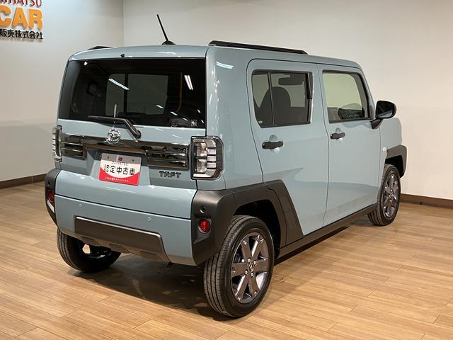 タフトGターボ ダーククロムベンチャー R7年式/ACC/Bカメラスカイフィールトップ アダプティブクルーズコントロール LEDヘッド/フォグ 運/助シートヒーター プッシュボタンスタート キーフリー 電動パーキングブレーキ バックカメラ 15インチアルミホイール(大阪府)の中古車