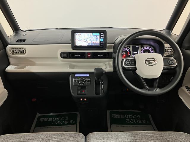 ムーヴキャンバスストライプスGターボ サポカーSワイド適合 認定中古車元弊社試乗車・ターボエンジン・純正メモリーナビ・バックカメラ・ETC車載器・全車速追従機能クルーズコントロール・衝突回避軽減ブレーキ・誤発進抑制機能・シートヒーター・両側電動スライドドア(大阪府)の中古車