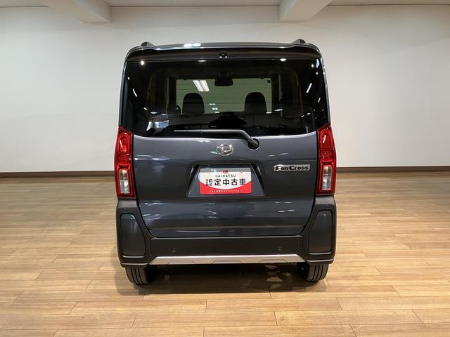 タントファンクロスターボリミテッド ACC/ETC/走行21kmターボ ACC ETC スマートアシスト バックカメラ 両側リヤパワースライドドア プッシュボタンエンジンスタート シートヒーター LEDヘッドライト アルミホイール オートエアコン オートライト(大阪府)の中古車