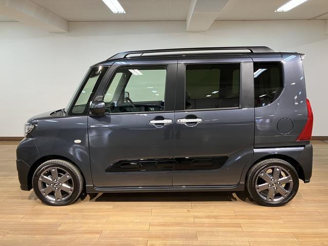 タントファンクロスターボリミテッド ACC/ETC/走行21kmターボ ACC ETC スマートアシスト バックカメラ 両側リヤパワースライドドア プッシュボタンエンジンスタート シートヒーター LEDヘッドライト アルミホイール オートエアコン オートライト(大阪府)の中古車