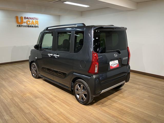 タントファンクロスターボリミテッド ACC/ETC/走行21kmターボ ACC ETC スマートアシスト バックカメラ 両側リヤパワースライドドア プッシュボタンエンジンスタート シートヒーター LEDヘッドライト アルミホイール オートエアコン オートライト(大阪府)の中古車