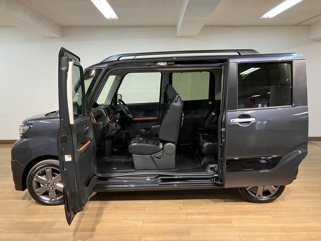 タントファンクロスターボリミテッド ACC/ETC/走行21kmターボ ACC ETC スマートアシスト バックカメラ 両側リヤパワースライドドア プッシュボタンエンジンスタート シートヒーター LEDヘッドライト アルミホイール オートエアコン オートライト(大阪府)の中古車