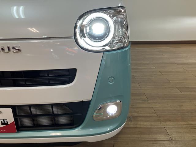 ムーヴキャンバスストライプスＧターボ　２５年ナビ／バックカメラ／走行３３ｋｍサポカーＳワイド適合　バックカメラ対応　ＵＳＢ接続端子　電動パーキングブレーキ　シートヒーター　両側オートスライドドア　Ｐスタート　ホッとカップホルダー　キーフリー（大阪府）の中古車