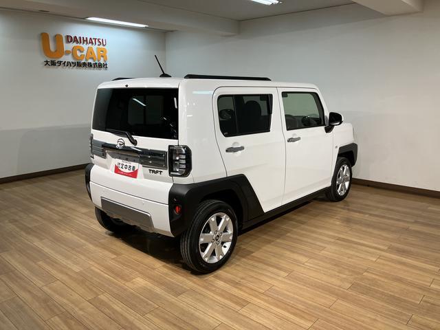 タフトGターボ クロムベンチャー/サポカーSワイド適合/ACC/スカイフィールトップ アダプティブクルーズコントロール LEDヘッド/フォグ 運/助シートヒーター プッシュボタンスタート キーフリー 電動パーキングブレーキ バックカメラ 15インチアルミホイール(大阪府)の中古車