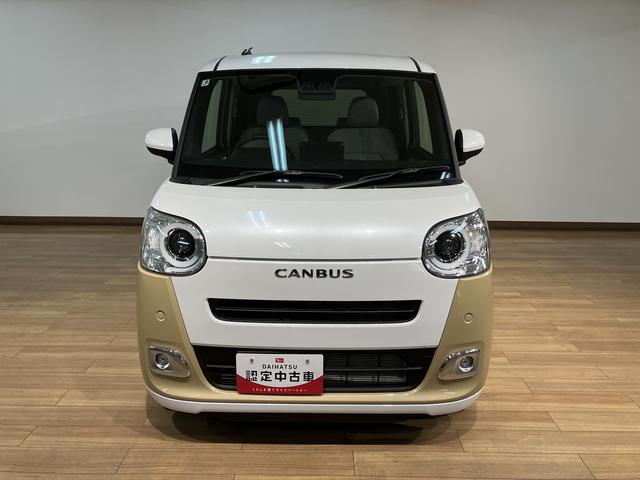 ムーヴキャンバスストライプスＧ　Ｒ７年式／２５年モデルナビ／バックカメラサポカーＳワイド適合　バックカメラ対応　ＵＳＢ接続端子　電動パーキングブレーキ　シートヒーター　両側オートスライドドア　Ｐスタート　ホッとカップホルダー　キーフリー（大阪府）の中古車