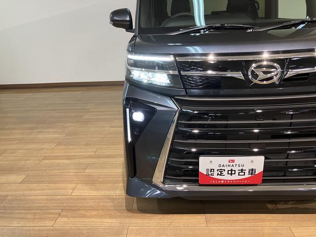 タントカスタムＲＳ　Ｒ７年式／バックカメラ対応／走行３８ｋｍターボ　スマートアシスト　バックカメラ　両側リヤパワースライドドア　プッシュボタンエンジンスタート　シートヒーター　ＬＥＤヘッドライト　アルミホイール　オートエアコン　オートライト　ＡＢＳ（大阪府）の中古車