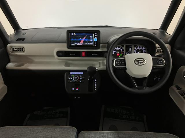 ムーヴキャンバスストライプスGターボ 25年ナビ/バックカメラ/ACC走行無制限1年保証 両側電動スライドドア アダプティブクルーズコントロール 前後コーナーセンサー 前席シートヒーター ホッとカップホルダー オートマチックハイビーム LEDヘッドライト スマートキー(大阪府)の中古車