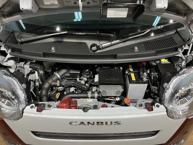 ムーヴキャンバスストライプスＧターボ　届出済未使用車　サポカーＳワイド適合Ｒ７／８登録・届出済未使用車・ターボエンジン・純正メモリーナビ・バックカメラ・全車速追従機能クルーズコントロールＡＣＣ・両側電動スライドドア・シートヒーター・衝突回避軽減ブレーキ・誤発進抑制機能（大阪府）の中古車