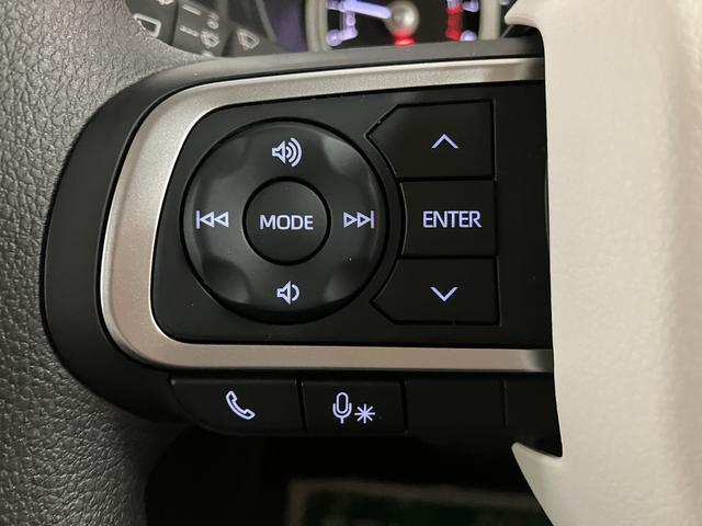 ムーヴキャンバスストライプスＧターボ　届出済未使用車　サポカーＳワイド適合Ｒ７／８登録・届出済未使用車・ターボエンジン・純正メモリーナビ・バックカメラ・全車速追従機能クルーズコントロールＡＣＣ・両側電動スライドドア・シートヒーター・衝突回避軽減ブレーキ・誤発進抑制機能（大阪府）の中古車