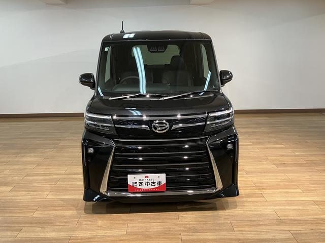 タントカスタムRSリミテッド ナビ・バックカメラ・USB令和7年式/走行距離23キロ・クルーズコントロール・純正7インチナビ・USB・Bluetooth・バックカメラ・ETC車載器・運転席/助手席シートヒーター・キーフリー2個・LEDライト・オートライト(大阪府)の中古車