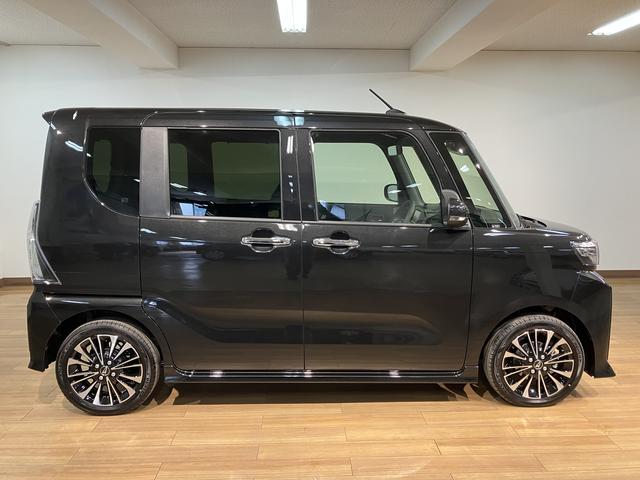 タントカスタムRSリミテッド ナビ・バックカメラ・USB令和7年式/走行距離23キロ・クルーズコントロール・純正7インチナビ・USB・Bluetooth・バックカメラ・ETC車載器・運転席/助手席シートヒーター・キーフリー2個・LEDライト・オートライト(大阪府)の中古車