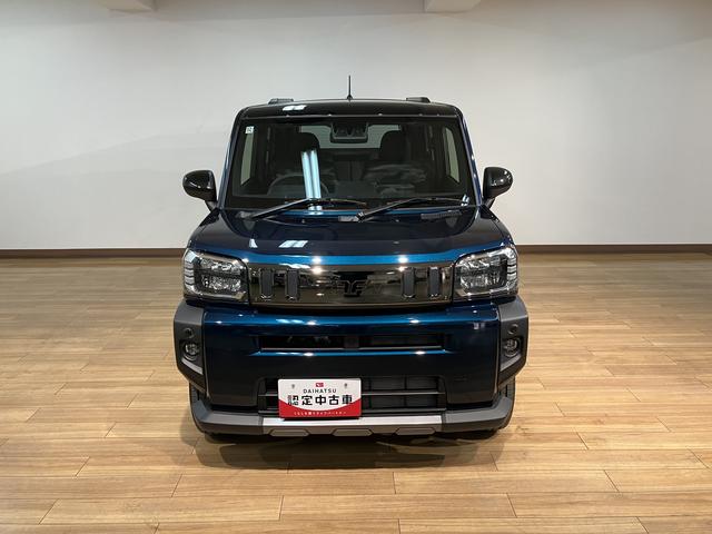 タフトＧターボ　ダーククロムベンチャー／弊社元試乗車／Ｂカメラ対応サポカーＳワイド適合　スカイフィールトップ　アダプティブクルーズコントロール　ＬＥＤヘッド／フォグ　前席シートヒーター　キーフリー　電動パーキングブレーキ　バックカメラ　１５インチアルミホイール（大阪府）の中古車