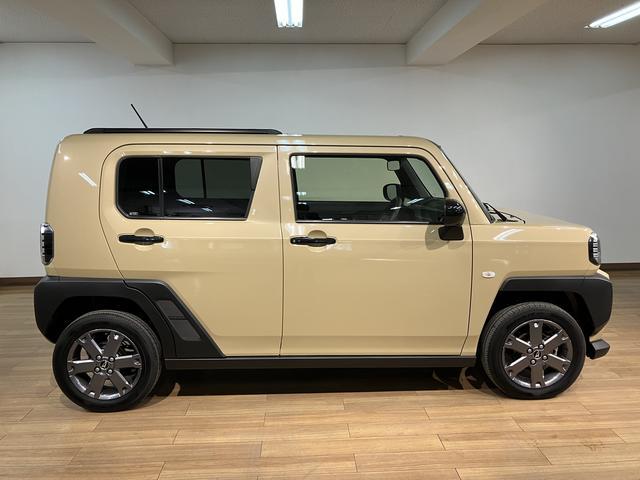 タフトGターボ ダーククロムベンチャー 弊社元試乗車/Dオーディオスカイフィールトップ アダプティブクルーズコントロール LEDヘッド/フォグ パノラマカメラ ETC 運/助シートヒーター キーフリー 電動パーキングブレーキ 15インチアルミホイール(大阪府)の中古車