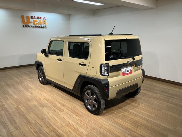 タフトGターボ ダーククロムベンチャー 弊社元試乗車/Dオーディオスカイフィールトップ アダプティブクルーズコントロール LEDヘッド/フォグ パノラマカメラ ETC 運/助シートヒーター キーフリー 電動パーキングブレーキ 15インチアルミホイール(大阪府)の中古車