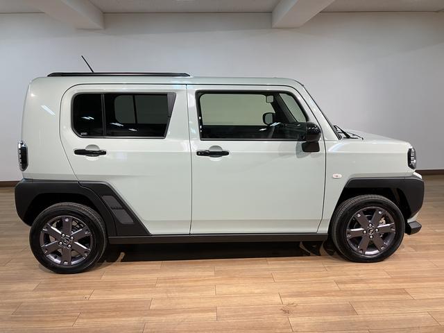 タフトＧターボ　クロムベンチャー　Ｒ７年式／バックカメラ対応スカイフィールトップ　アダプティブクルーズコントロール　ＬＥＤヘッド／フォグ　運／助シートヒーター　プッシュボタンスタート　キーフリー　電動パーキングブレーキ　バックカメラ　１５インチアルミホイール（大阪府）の中古車