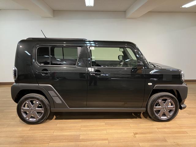 タフトＧターボ　ダーククロムベンチャー　Ｒ７年式／バックカメラ対応スカイフィールトップ　アダプティブクルーズコントロール　ＬＥＤヘッド／フォグ　運／助シートヒーター　プッシュボタンスタート　キーフリー　電動パーキングブレーキ　バックカメラ　１５インチアルミホイール（大阪府）の中古車