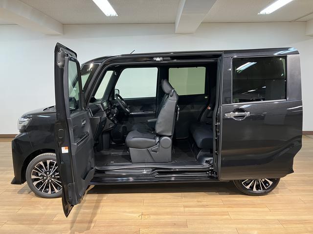 タントカスタムRS R6年式/25年ナビ/Bカメラ/走行14kmターボ スマートアシスト バックカメラ 両側リヤパワースライドドア プッシュボタンエンジンスタート シートヒーター LEDヘッドライト アルミホイール オートエアコン オートライト ABS(大阪府)の中古車