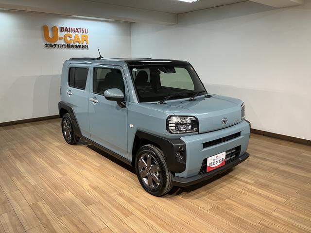 タフトＧターボ　Ｒ７年式／バックカメラ対応／ＡＣＣ／走行２１ｋｍスカイフィールトップ　アダプティブクルーズコントロール　ＬＥＤヘッド／フォグ　運／助シートヒーター　プッシュボタンスタート　キーフリー　電動パーキングブレーキ　バックカメラ　１５インチアルミホイール（大阪府）の中古車