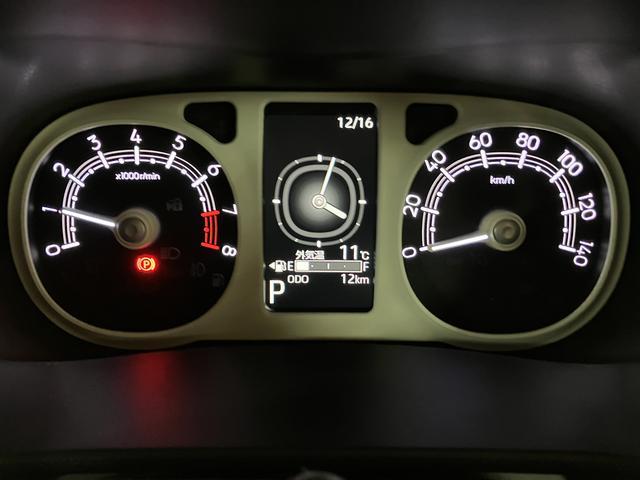 ムーヴキャンバスストライプスＧ　Ｒ７年式／ナビ／バックカメラ／走行１２ｋｍサポカーＳワイド適合　バックカメラ対応　ＵＳＢ接続端子　電動パーキングブレーキ　シートヒーター　両側オートスライドドア　Ｐスタート　ホッとカップホルダー　キーフリー（大阪府）の中古車