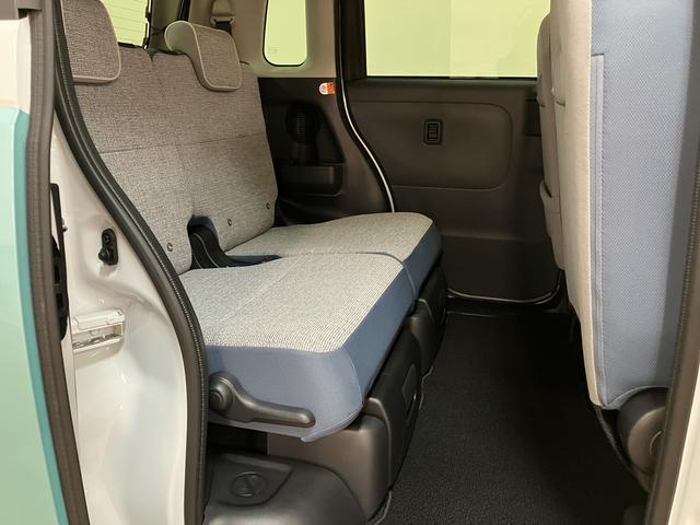 ムーヴキャンバスストライプスＧ　Ｒ７年式／ナビ／バックカメラ／走行１２ｋｍサポカーＳワイド適合　バックカメラ対応　ＵＳＢ接続端子　電動パーキングブレーキ　シートヒーター　両側オートスライドドア　Ｐスタート　ホッとカップホルダー　キーフリー（大阪府）の中古車