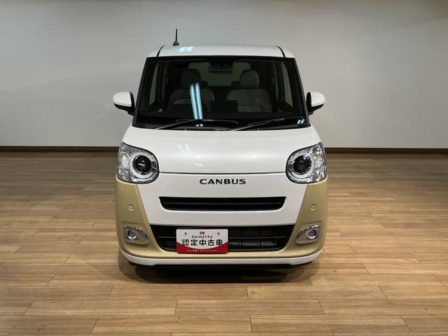 ムーヴキャンバスストライプスGターボ R7年式/25年モデルナビ/BカメラR7年式/走行27キロ/新車保証/カーナビ/バックカメラ/両側電動スライドドア/クルーズコントロール/コーナーセンサー/前席シートヒーター//LEDヘッドライト/両側電動スライドドア/キーフリー/(大阪府)の中古車
