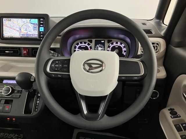 ムーヴキャンバスストライプスＧ　Ｒ７年式／２５年モデルナビ／Ｂカメラ走行無制限１年保証　両側電動スライドドア　前後コーナーセンサー　前席シートヒーター　ホッとカップホルダー　オートマチックハイビーム　ＬＥＤヘッドライト　スマートキー（大阪府）の中古車